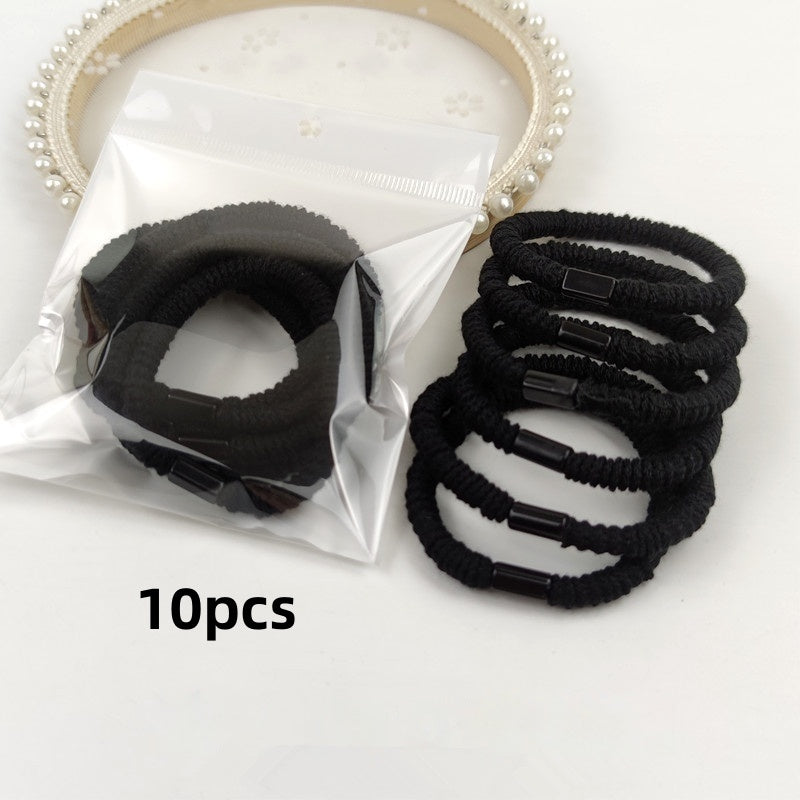 Simple High Elastic Hair Band For Women Hair Smaller Leather Sheath Hair Accessories Simple High Elastic Hair Band For Women Hair Smaller Leather Sheath Hair Accessories